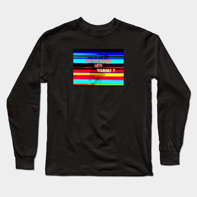 Bilbao oracle card 35 aligned Long Sleeve T-Shirt by YCreations